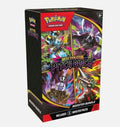 Pokémon TCG Mega Evolution – Pitch Black Booster Bundle mit 6 englischen Boosterpacks, Vorderseite der Verpackung